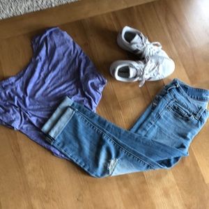 American Eagle Artist crops, size 00